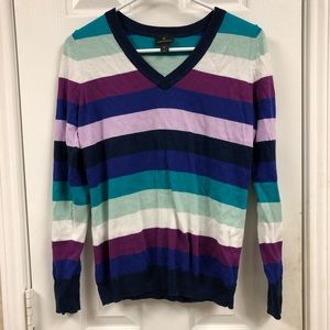 Striped Worthington Sweater